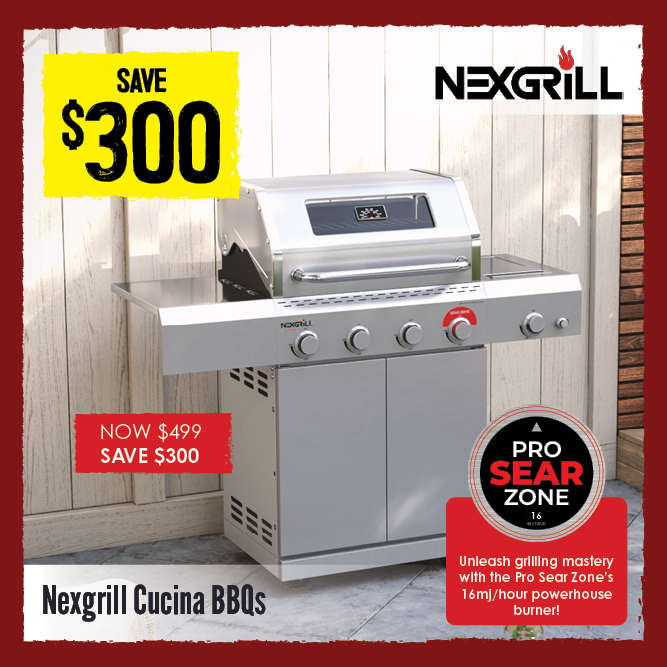 Nexgrill Cucina BBQs Save $300 | Shop Now